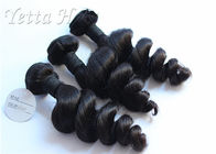 paquet malaisien de cheveux bouclés de 100g 7A, prolongements naturels de cheveux de Vierge de vague