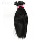 Des cheveux brésiliens de la Vierge 6A noire molle directement peuvent être teints n'importe quelle couleur et être repassés