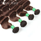 Embrouillez librement les cheveux de Remy de 100 Indiens, prolongements de cheveux de vague de corps doucement/brillant/nettoyez