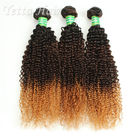 Longs cheveux mélangés indiens de Vierge de la catégorie 7A de couleur pour la femme de couleur
