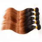 Évaluez les cheveux droits brésiliens d'Ombre de prolongements de cheveux de 7A Ombre