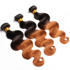 Cheveux 1B/30 brésiliens de Yetta de vague de corps de cheveux de Vierge de prolongements de cheveux d'Ombre