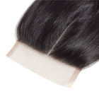Directement fermeture brésilienne 1B de 8 - 20 de pouce de Vierge prolongements de cheveux
