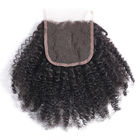 Cheveux humains brésiliens de Vierge de 100% pour des femmes de couleur/paquets bouclés frisés d'Afro