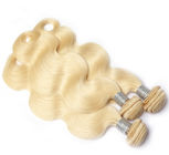 La vague blonde du corps 613 empaquette/cheveu naturelle de prolongements de cheveux de vague malaisienne
