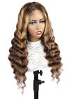 perruques de 100g Remy Lace Front Human Hair avec des cheveux de bébé