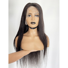 Dentelle brésilienne Front Wigs Real Hair Lace Front Wigs de cheveux