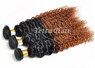 Armure brun clair professionnelle de cheveux d'Ombre Remy aucun Tang aucun mélange