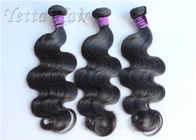 cheveux péruviens de Vierge de 12 - 30 pouces/cheveux naturels de vague de corps noir