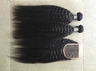 Cheveux péruviens purs de Vierge sans le mélangeur aucun produit chimique, 10 pouces - 30 po. de longueur