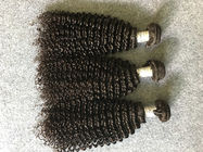 Armure péruvienne de cheveux de Vierge de la catégorie 8A/prolongements frisés de cheveux bouclés