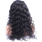 Perruques de cheveux d'avant de dentelle de vague d'eau de densité de 130% pour la couleur naturelle de Ladys