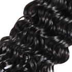 Prolongements de cheveux de vague d'eau/armure de trame indiens de cheveux pour des femmes de couleur
