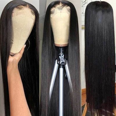 Cheveux 38&quot; de Vierge de paquet alignés par cuticle droite longueur